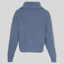 MSCHGytta Zip Pullover bluefin melange