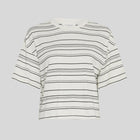 MSCHJaxine Bahara Tee Stp turtledove/black MSCH Copenhagen