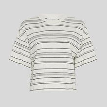 MSCHJaxine Bahara Tee Stp turtledove/black MSCH Copenhagen