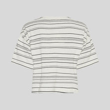 MSCHJaxine Bahara Tee Stp turtledove/black MSCH Copenhagen