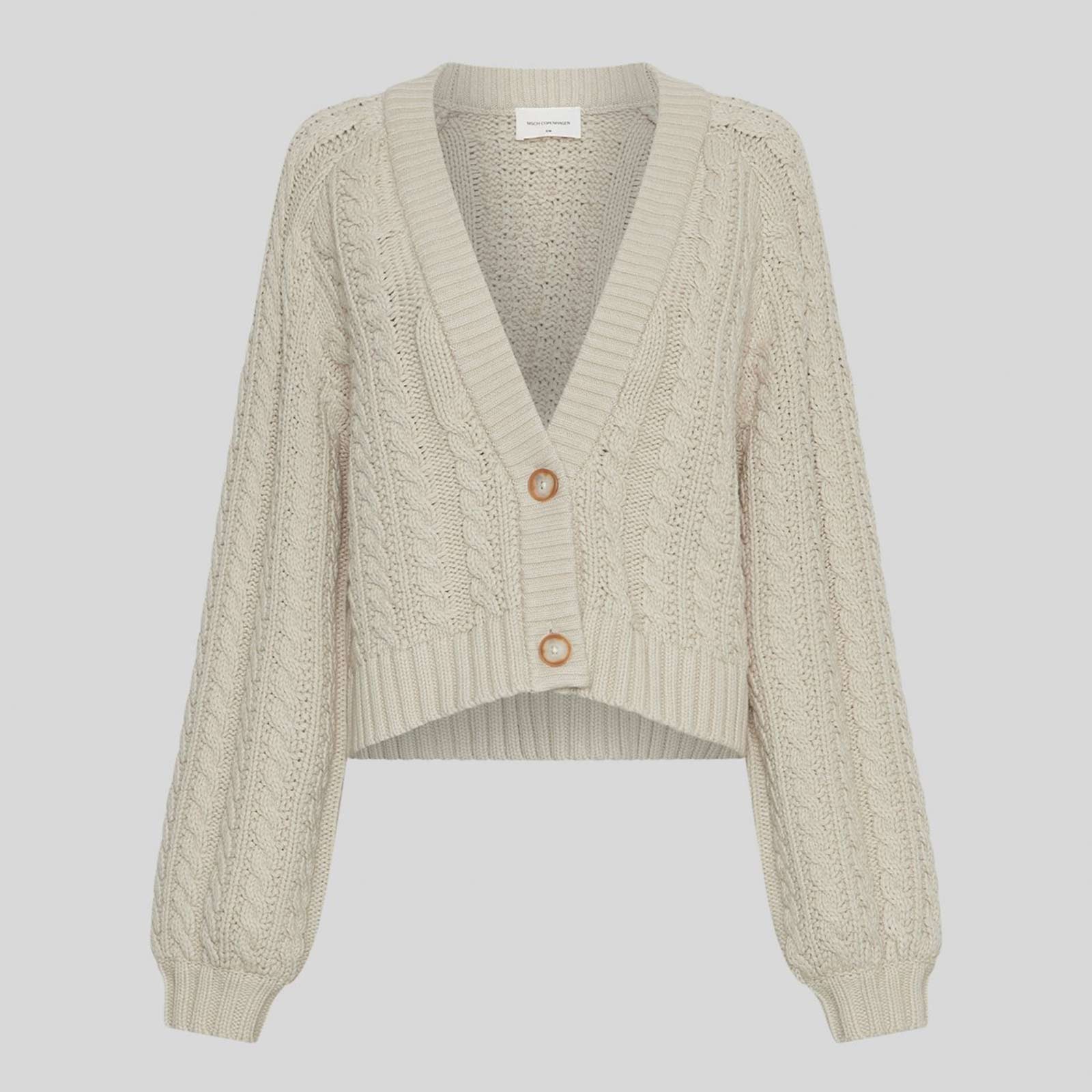 MSCHKeisha Jillena Cardigan oatmeal melange MSCH Copenhagen