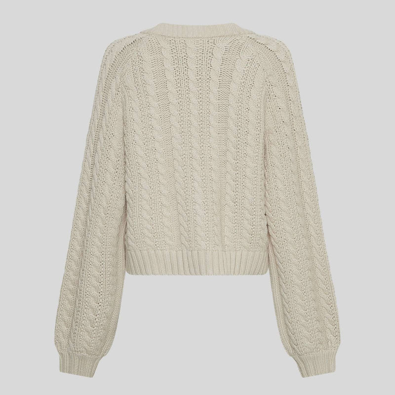 MSCHKeisha Jillena Cardigan oatmeal melange MSCH Copenhagen
