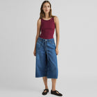 MSCHKine Lis Culotte Jeans mid blue wash