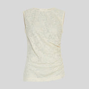 MSCHBrigetta SL Top bleached sand MSCH Copenhagen