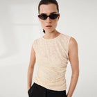 MSCHBrigetta SL Top bleached sand MSCH Copenhagen