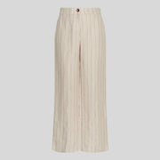 MSCHClaritte Pants STP bleach sand/black MSCH Copenhagen