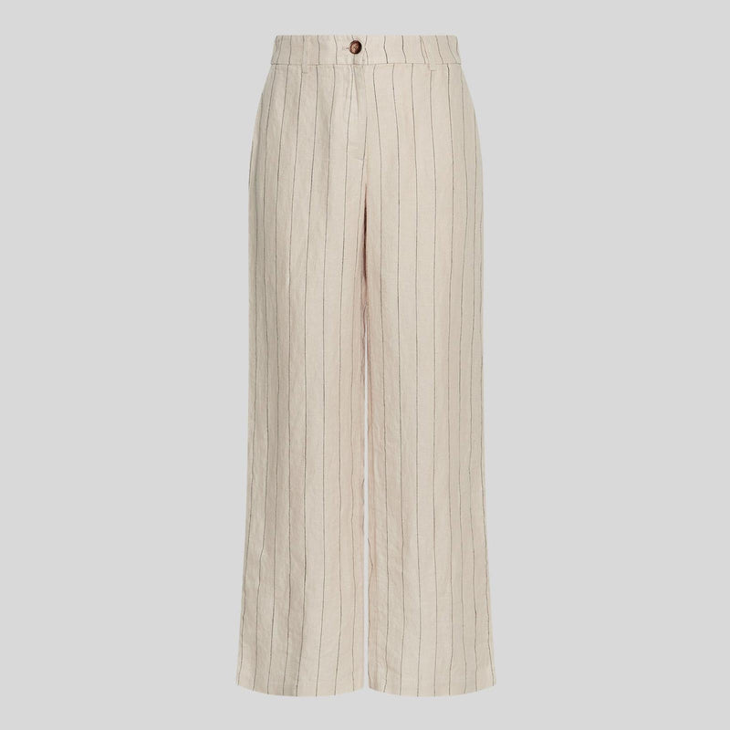 MSCHClaritte Pants STP bleach sand/black MSCH Copenhagen