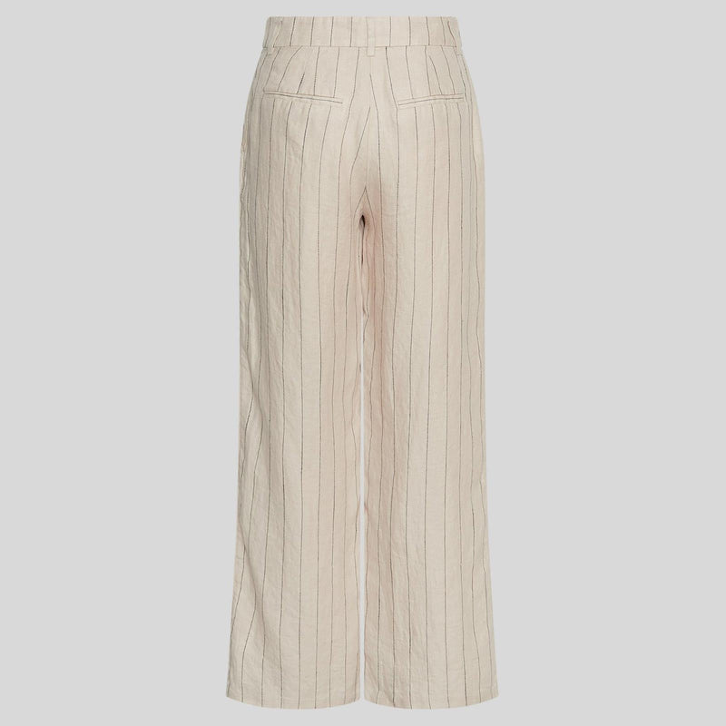 MSCHClaritte Pants STP bleach sand/black MSCH Copenhagen