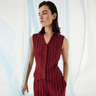 MSCHClaritte Waistcoat STP rhubarb/sand MSCH Copenhagen