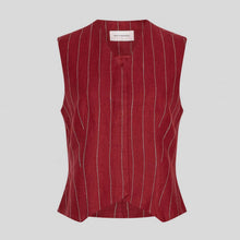 MSCHClaritte Waistcoat STP rhubarb/sand MSCH Copenhagen