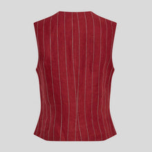 MSCHClaritte Waistcoat STP rhubarb/sand MSCH Copenhagen