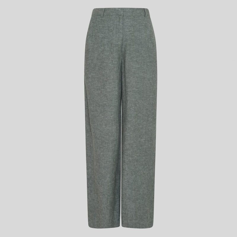 MSCHPennie Ginia HW Pants laurel wreath mel. MSCH Copenhagen