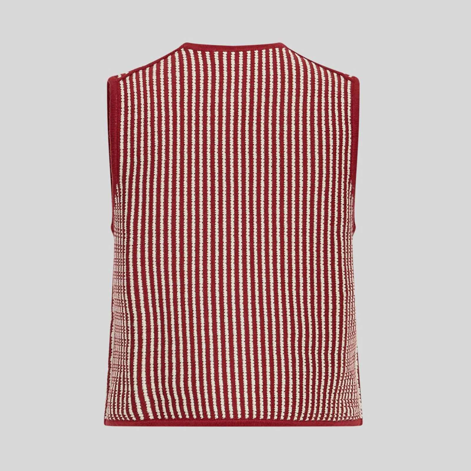 MSCHPriscilla Vest STP rhubarb/sand MSCH Copenhagen