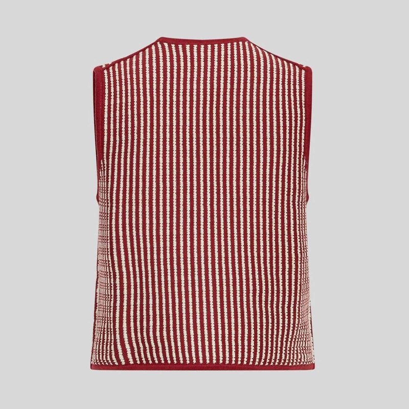 MSCHPriscilla Vest STP rhubarb/sand MSCH Copenhagen