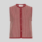 MSCHPriscilla Vest STP rhubarb/sand MSCH Copenhagen