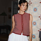 MSCHPriscilla Vest STP rhubarb/sand MSCH Copenhagen