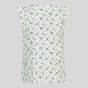 MSCHSolfried S/S Top AOP marina flower MSCH Copenhagen