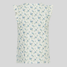 MSCHSolfried S/S Top AOP marina flower MSCH Copenhagen