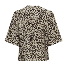 MSCHKalani Vlora 2/4 Shirt AOP humus leo MSCH Copenhagen