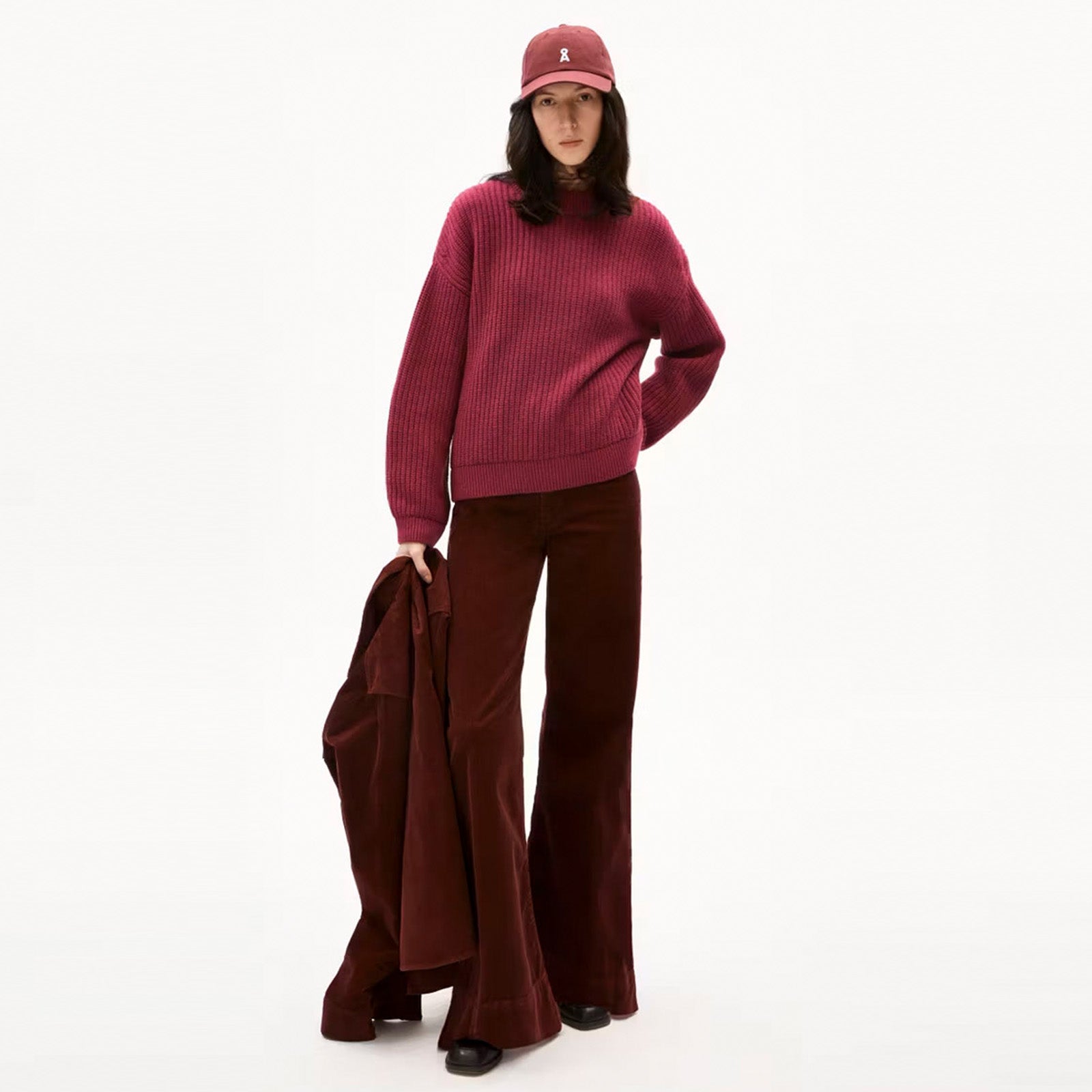 Murliaa Corduroy Pants cranberry juice