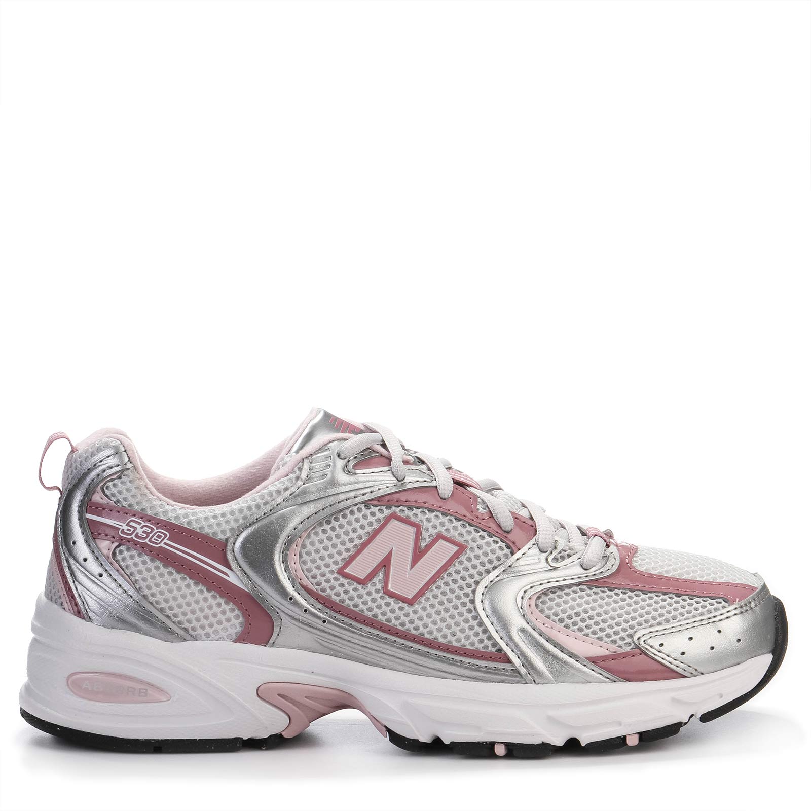 U530 22Q white/silver/pink New Balance