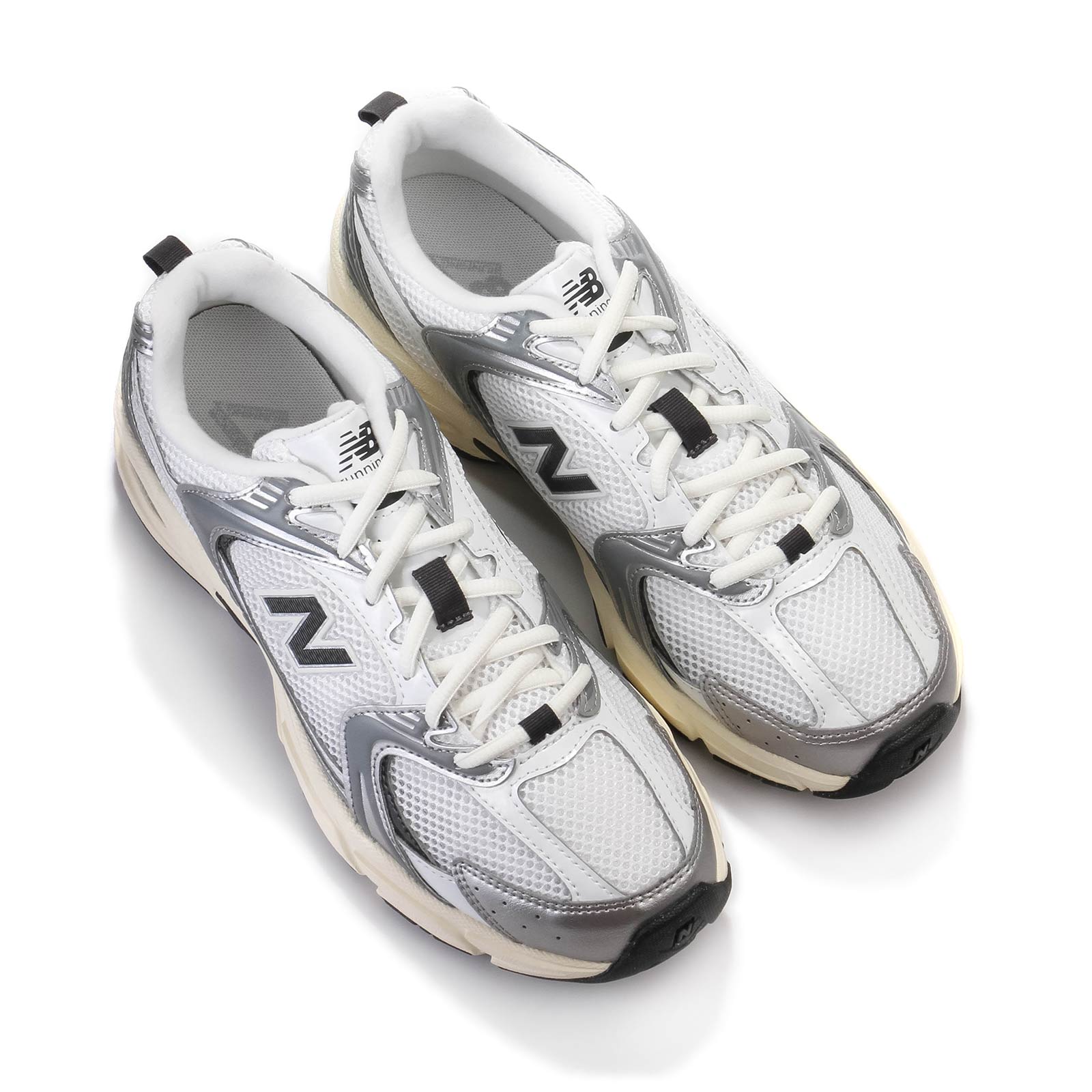 U530 ESA silver metallic/black cement New Balance