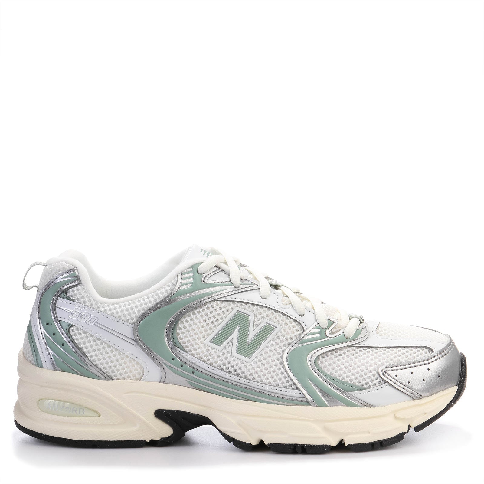 U530 SEB white/silver/pine New Balance