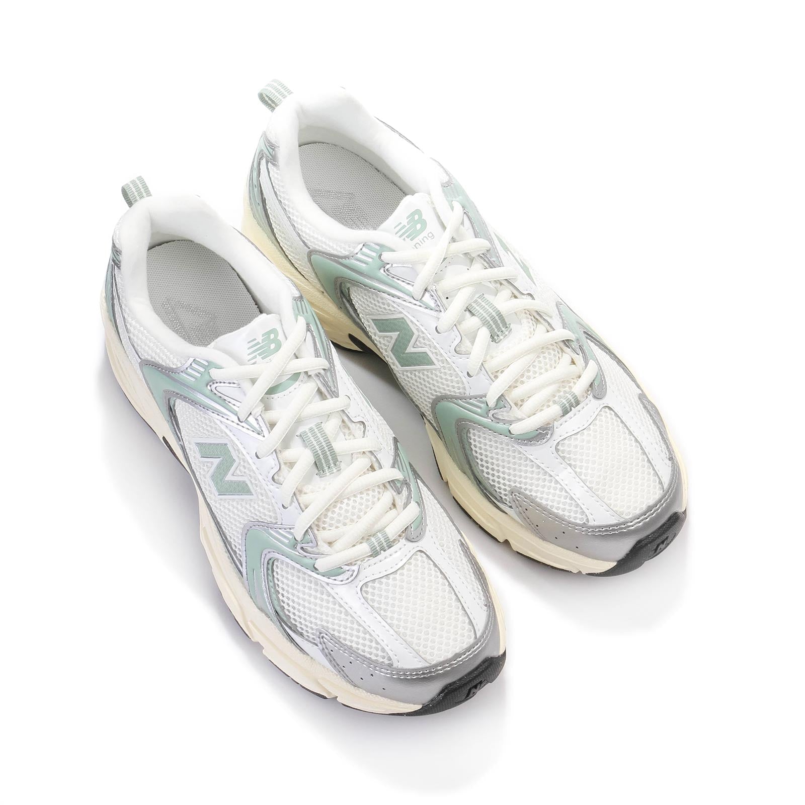 U530 SEB white/silver/pine New Balance