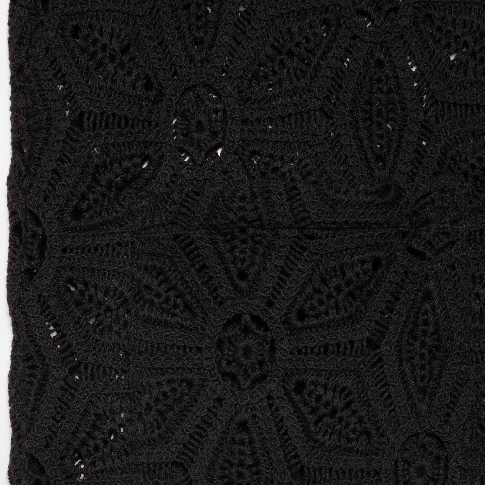 Anita Crochet Cardigan black