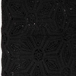 Anita Crochet Cardigan black