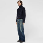 August Chunky Rollneck Knit navy