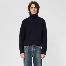 August Chunky Rollneck Knit navy