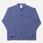 Berra Striped Worker Shirt blue
