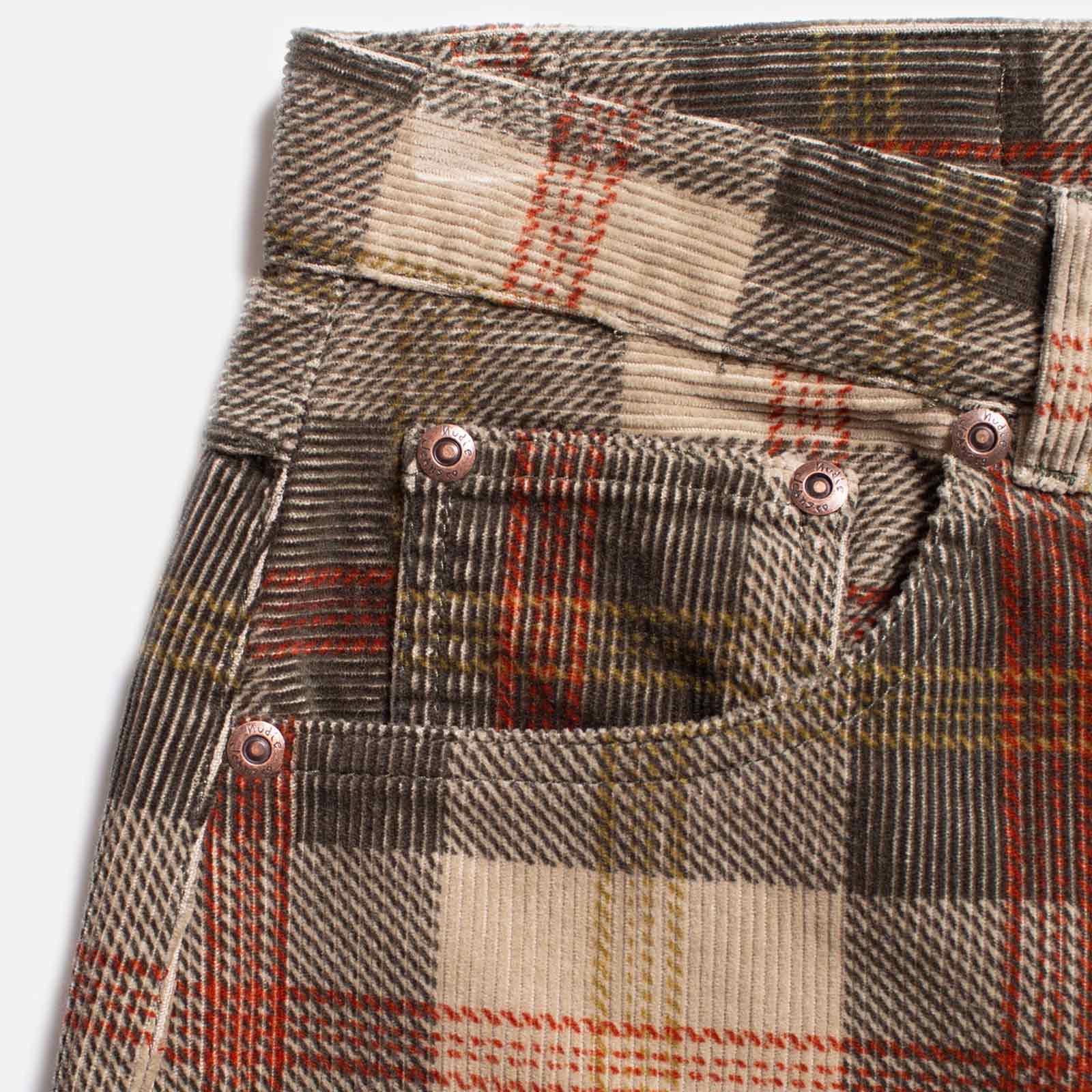 Clean Eileen Corduroy Pants plaid