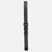 Dwayne Leather Belt black Nudie Jeans