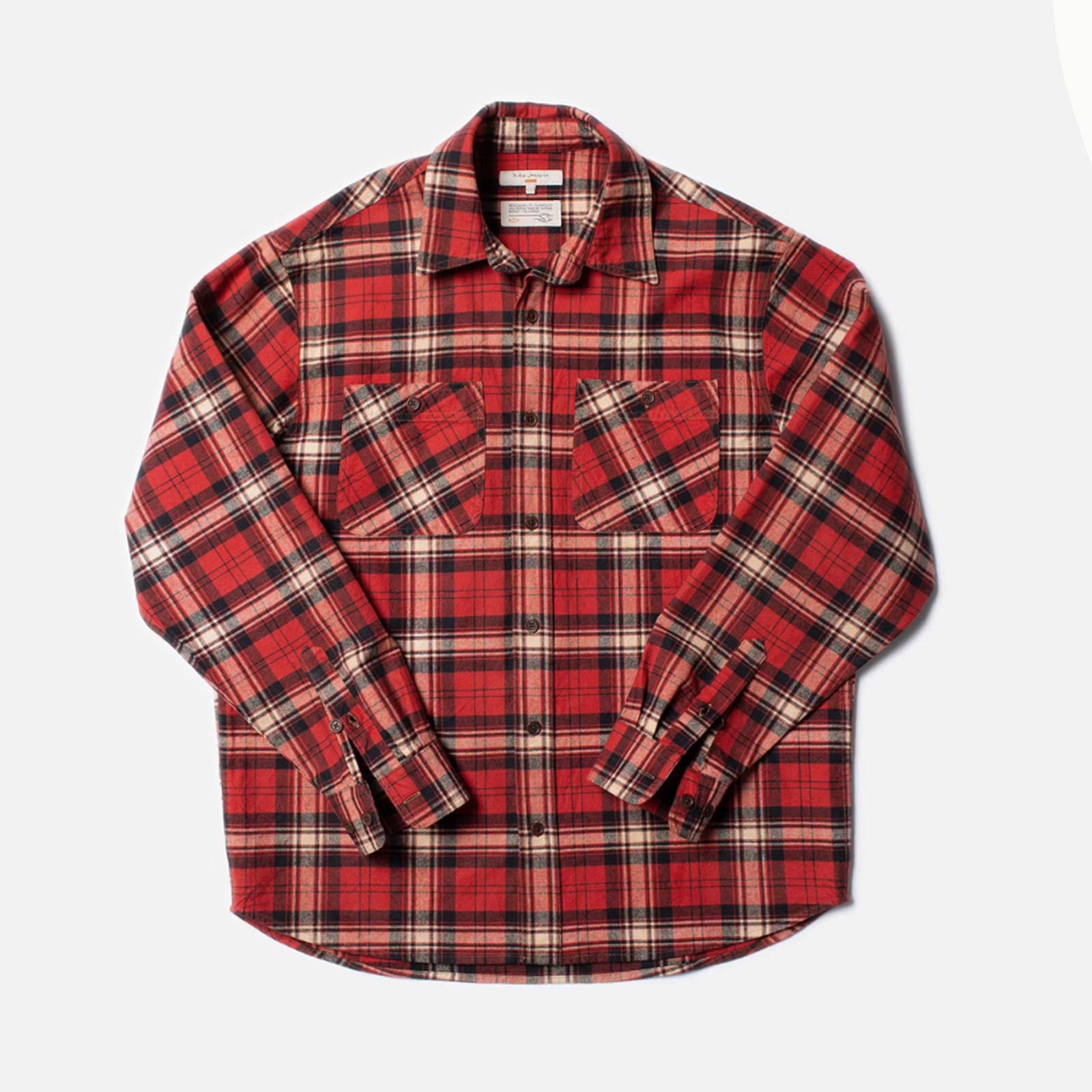 Filip Flannel Shirt red