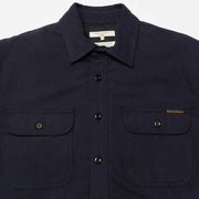 Glenn Padded Flannel Shirt P12 blueberry
