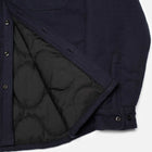 Glenn Padded Flannel Shirt P12 blueberry
