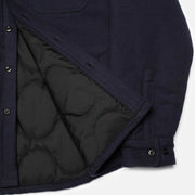 Glenn Padded Flannel Shirt P12 blueberry