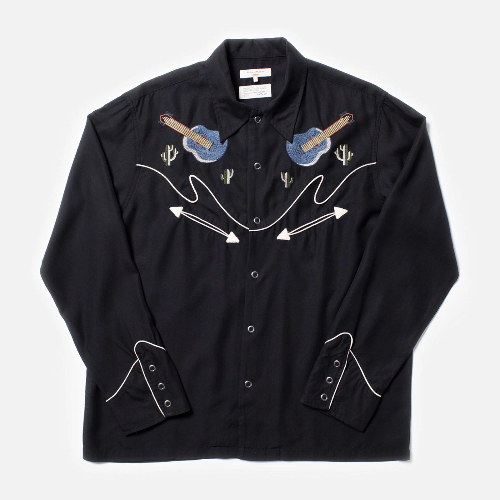 Gonzo Western Guitar Shirt black