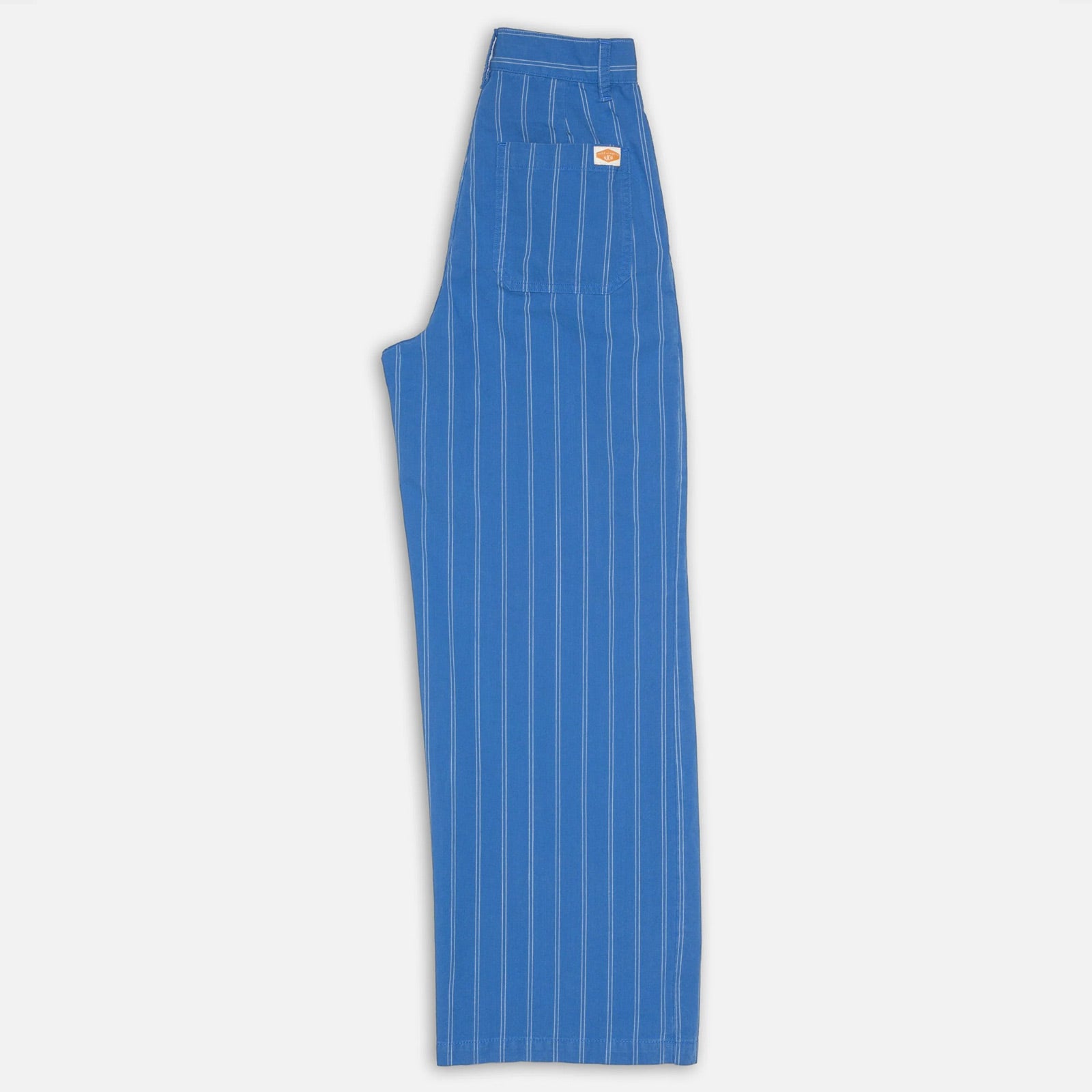 Gullan Striped Workwear Pants blue/offwhite