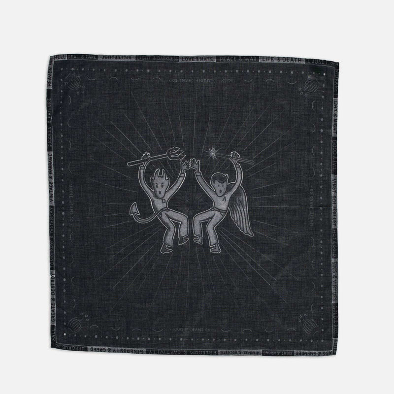 Ingrid Bandana Counterpoints black Nudie Jeans
