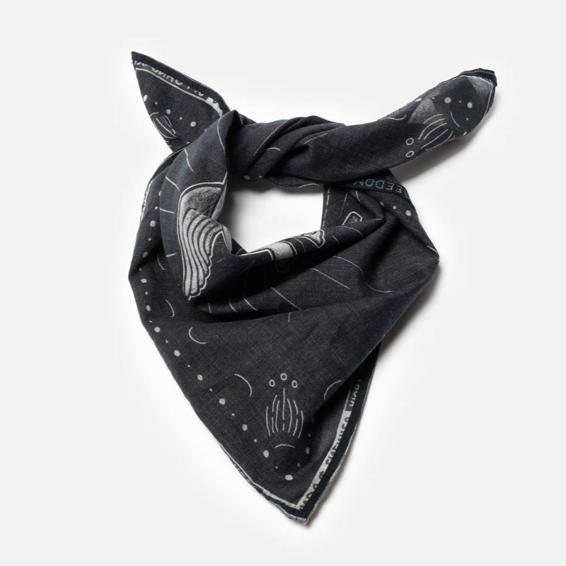 Ingrid Bandana Counterpoints black Nudie Jeans