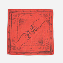 Ingrid Bandana Double Cross R01 red Nudie Jeans