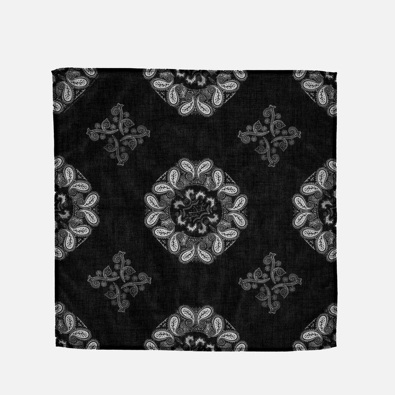 Ingrid Bandana Paisley B01 black Nudie Jeans