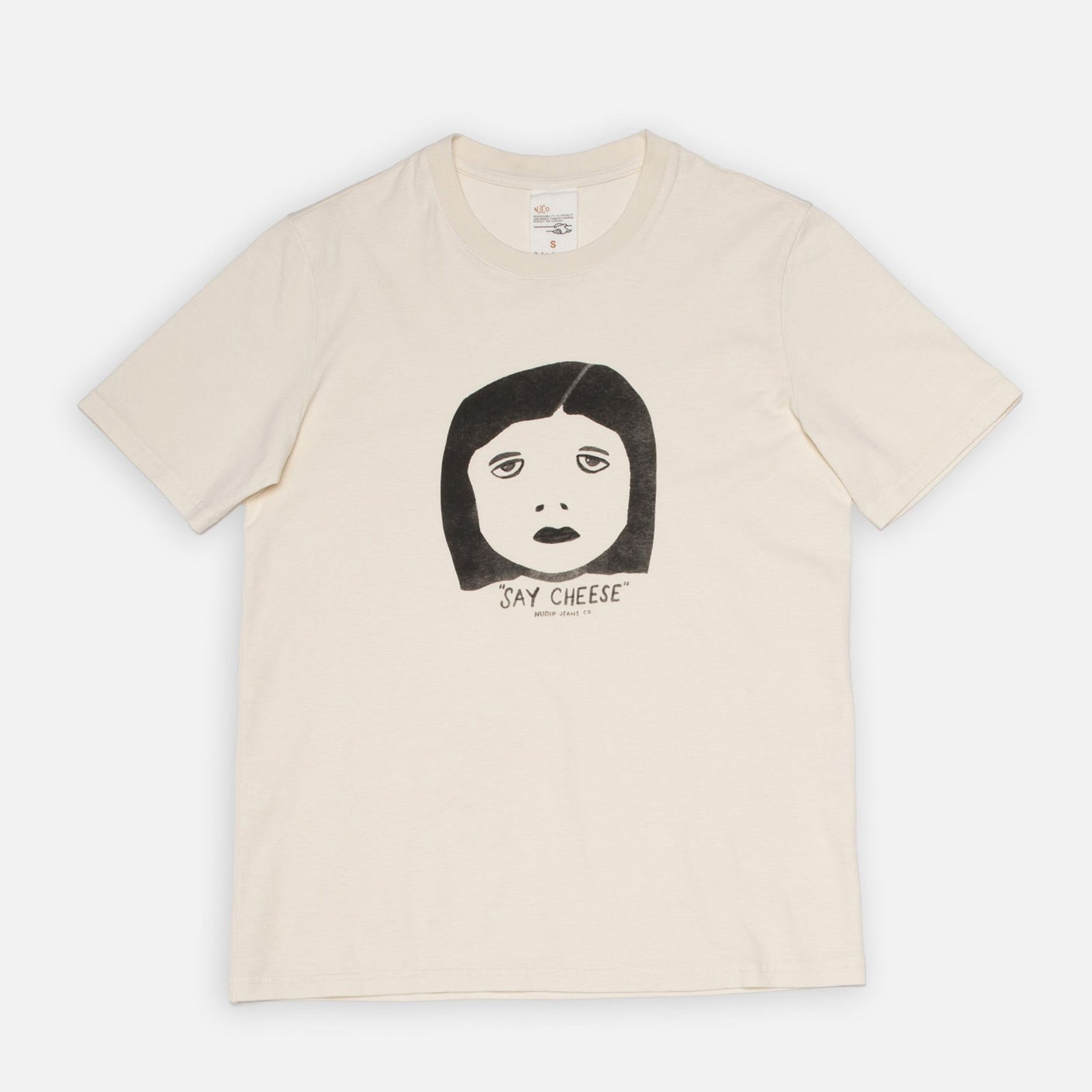 Joni Say Cheese T-Shirt ecru Nudie Jeans