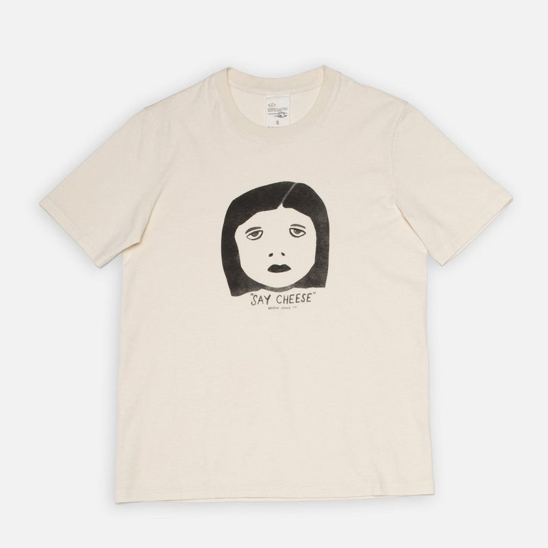 Joni Say Cheese T-Shirt ecru Nudie Jeans