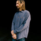 Julian Chambray Worker Shirt indigo