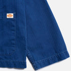 Lovis Herringbone Denim Jacket blue