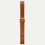 Pedersson Leather Belt toffee brown Nudie Jeans
